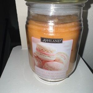 New Ashland French Macaron Candle in glass jar 17oz